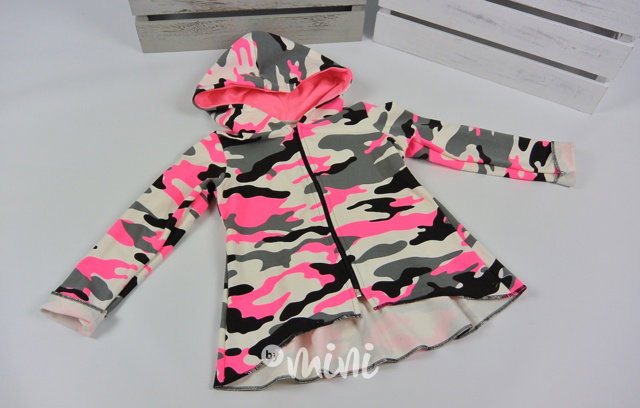 Pink army mikča na zip