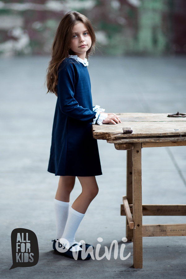 School šaty s volánky