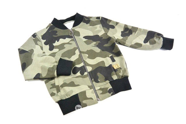 Green army bomber mikina