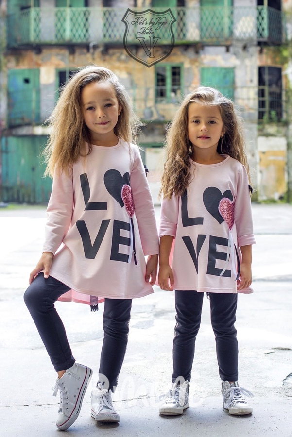 #LOVE tunika + legíny