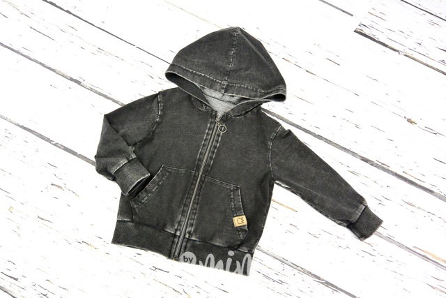 Black jeans mikina