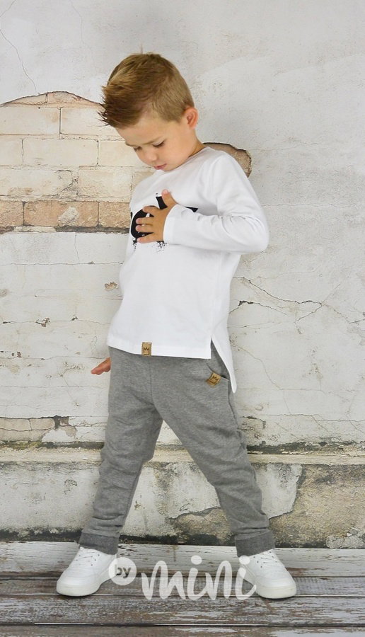 BOY white triko