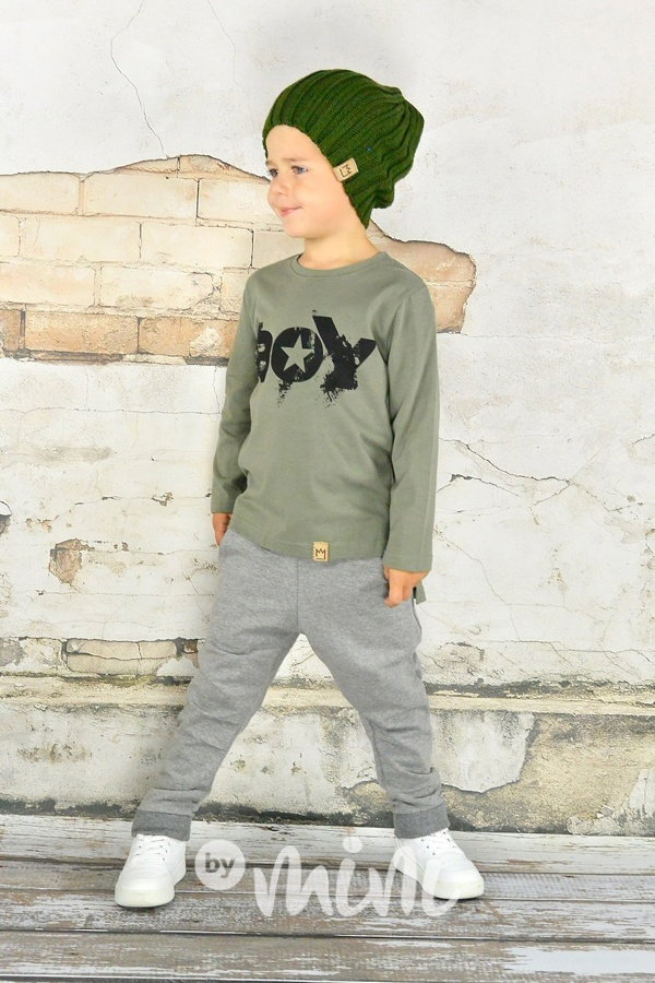 BOY khaki triko