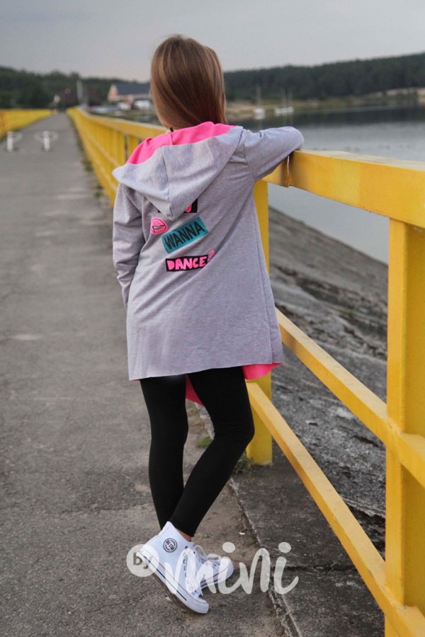 Dance kardigan neon pink