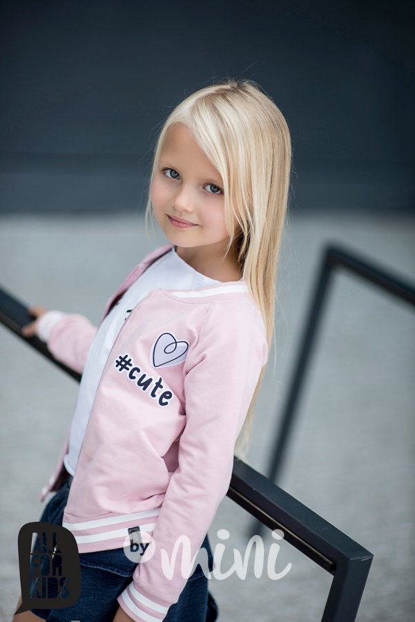 Girl gang růžová mikina