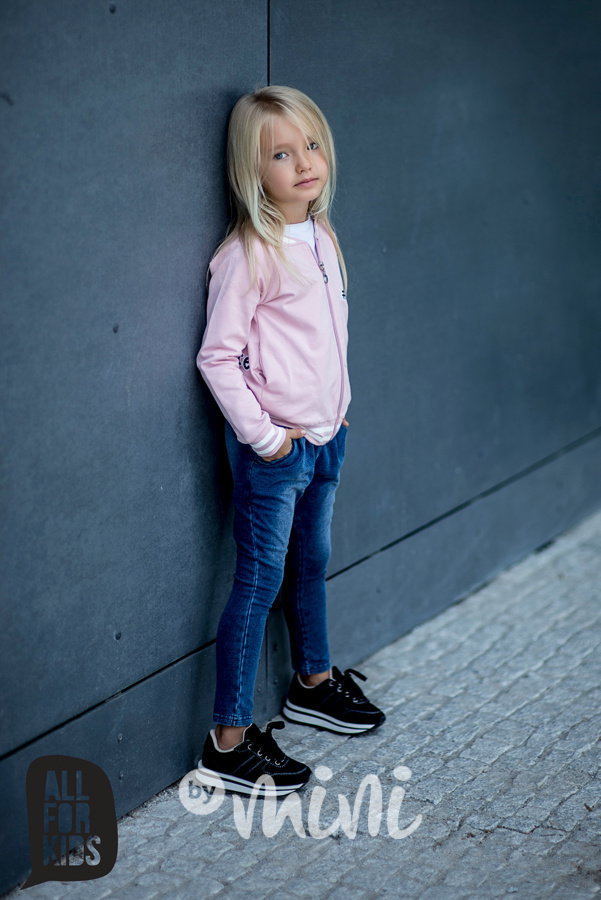 Cotton jeans baggy s mašličkou