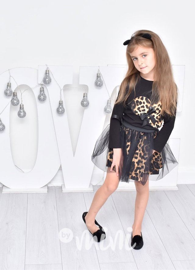 Leopard tutu komplet