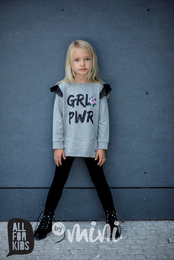 GRL grey tunika + legíny