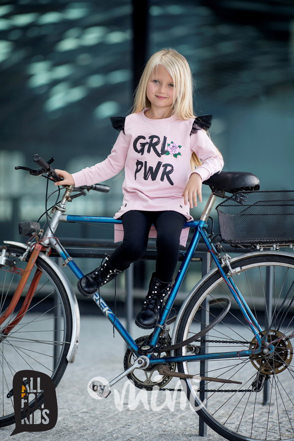 GRL pink tunika + legíny
