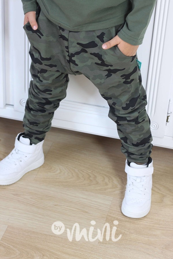 Khaki army tepláčky