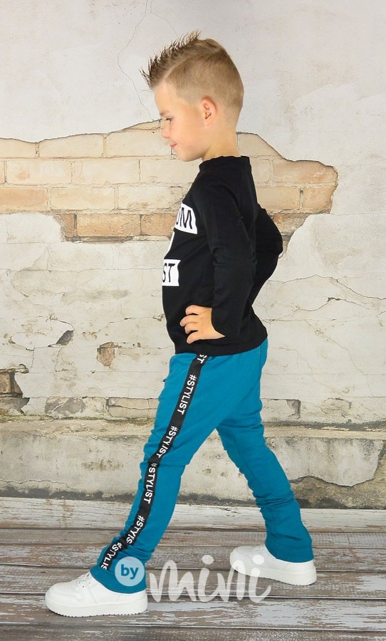 Stylist petrol chlapecký set