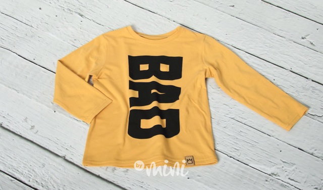 BAD mustard triko