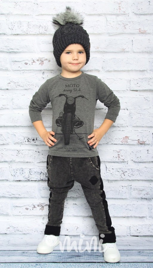 Black jeans tepláčky