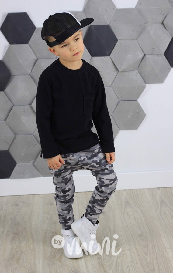 Šedé army baggy
