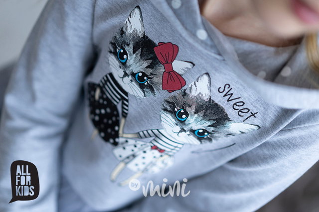 Best friend šaty s kapucí grey