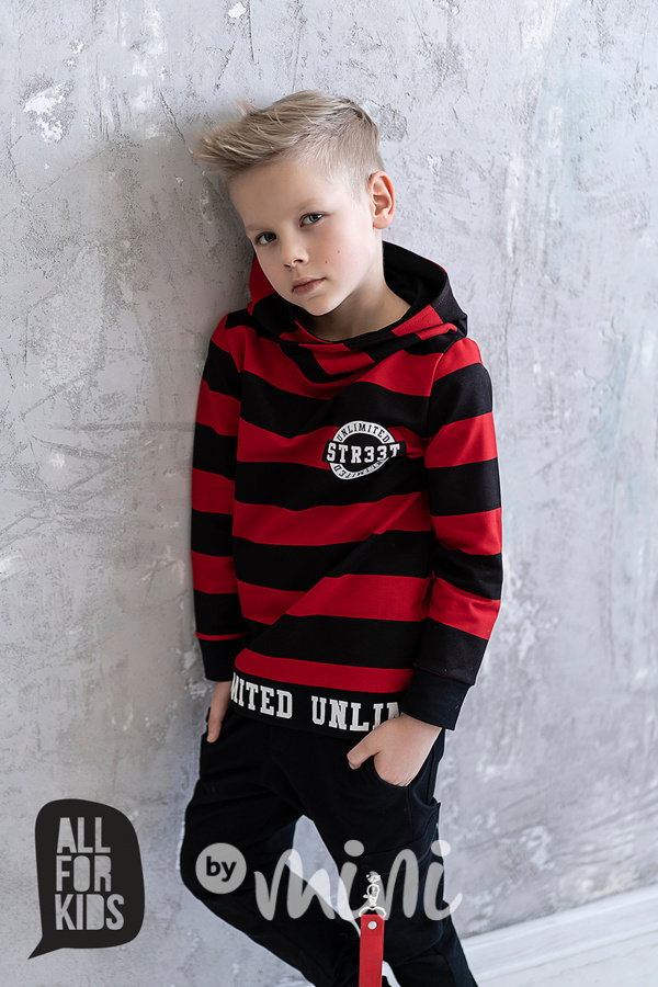 Unlimited souprava black/red