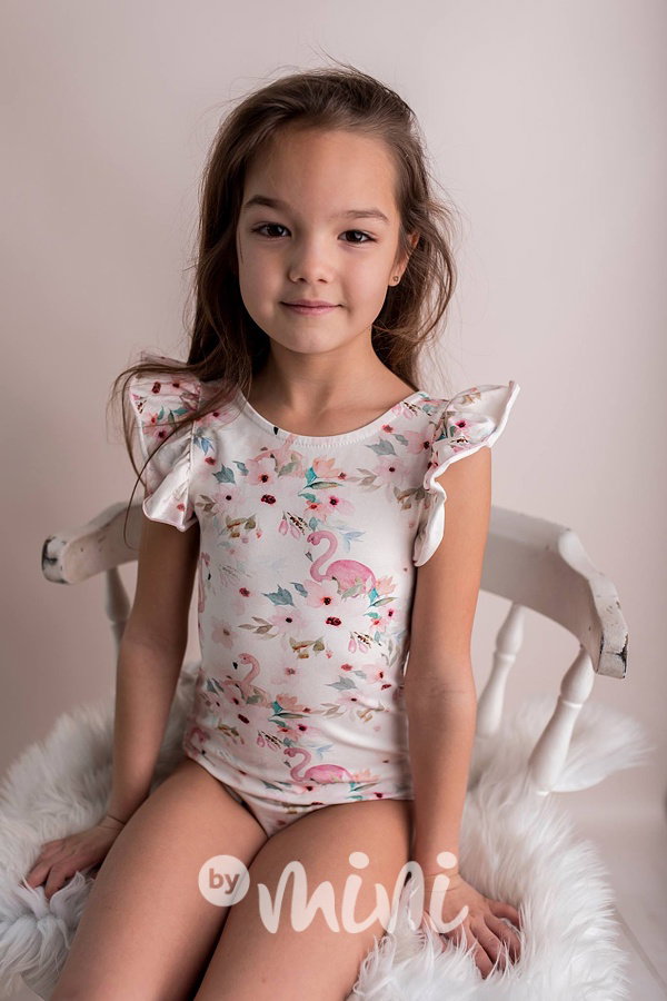 Letní flamingo body
