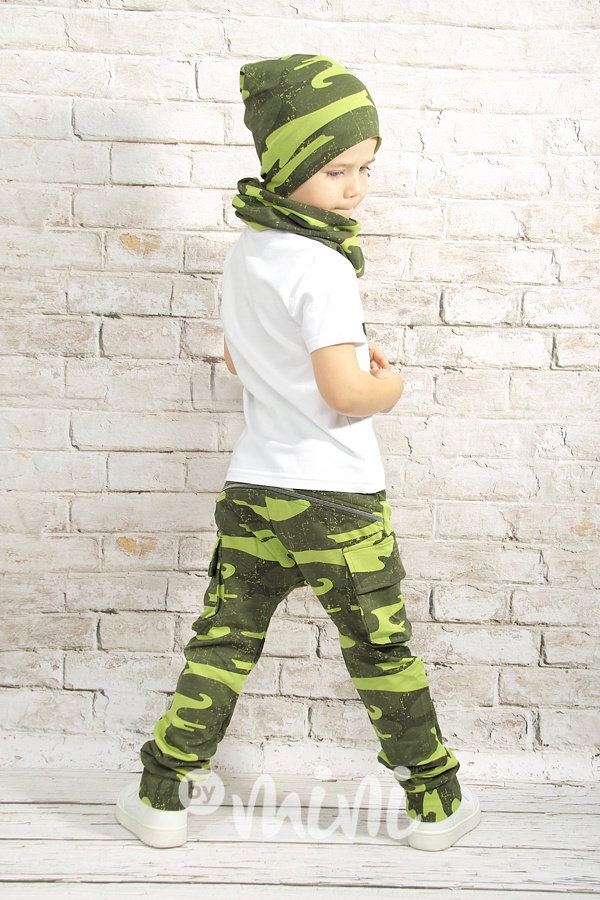 Green army kapsáče + houmleska s nákrčníkem
