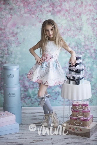 Luxusní šaty flowers matka + dcera