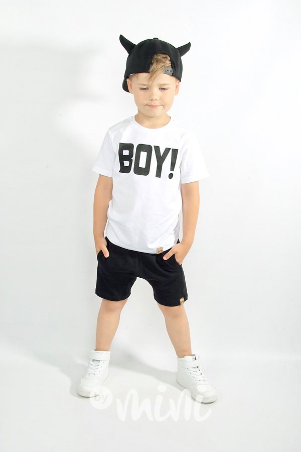 BOY chlapecké kraťasy černé