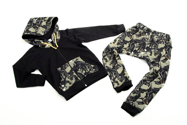 Batman mikina + baggy black
