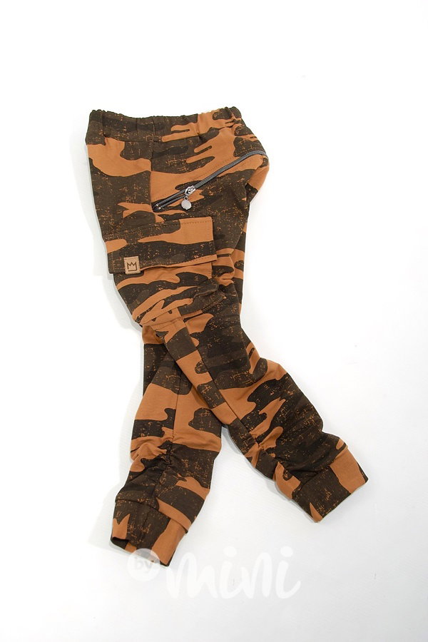 Karamel army baggy kapsáče zip