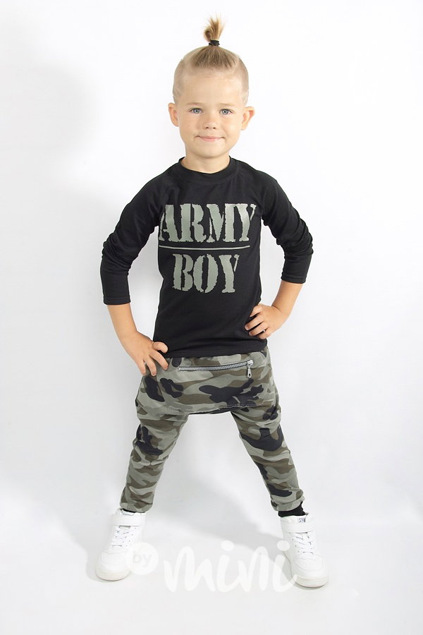 Army boy - chlapecký set s baggy