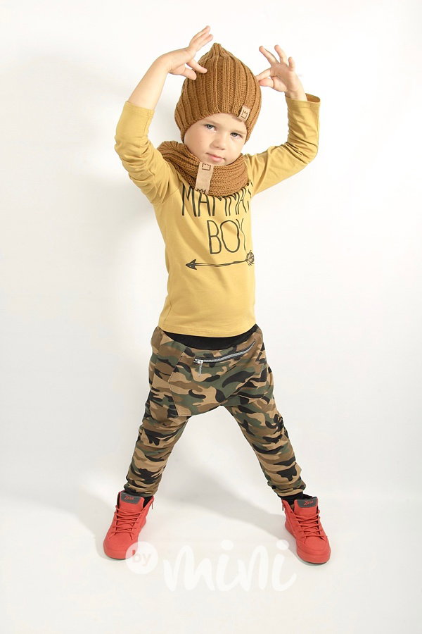 Mammas boy - army chlapecký set s baggy