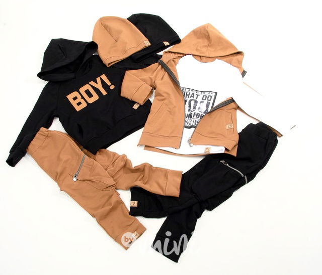 NEW houmleska s nákrčníkem karamel