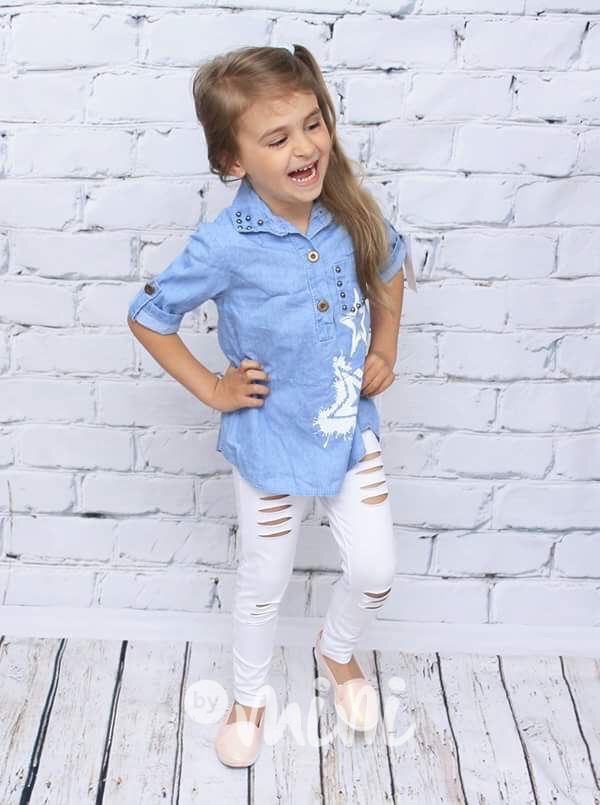 Jeans košile