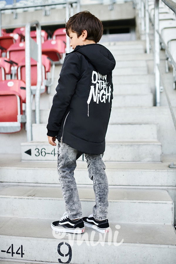 *Premium* Urban street style bunda se zipy černá