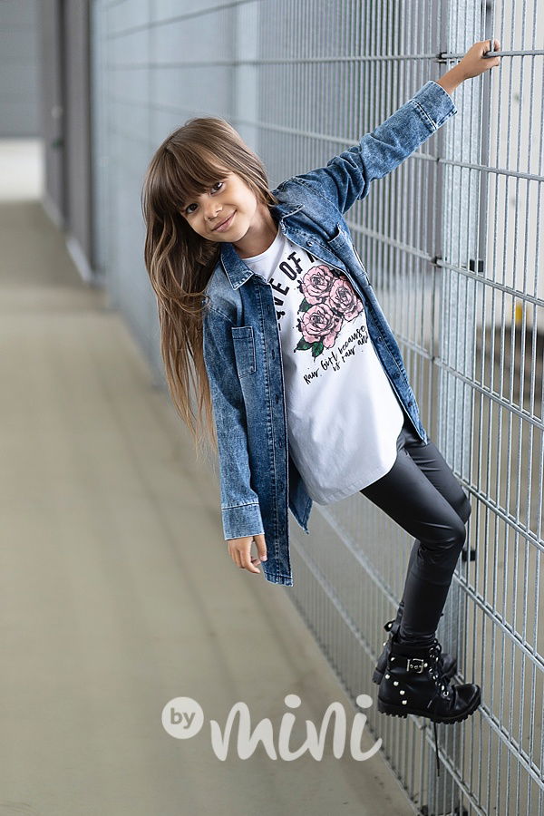 *Premium* leather legíny mat