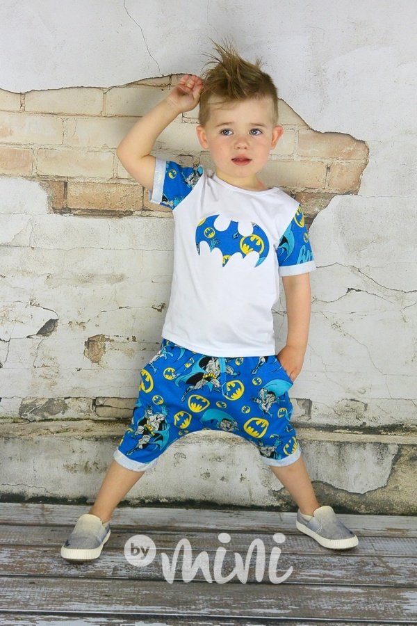 Chlapecký Batman summer set modrý