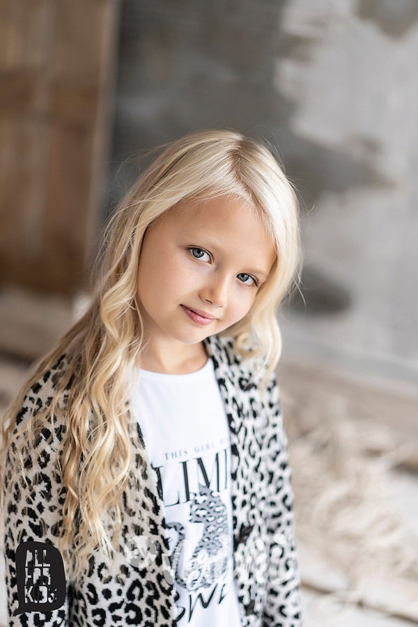 Leopard bílá long blůzka