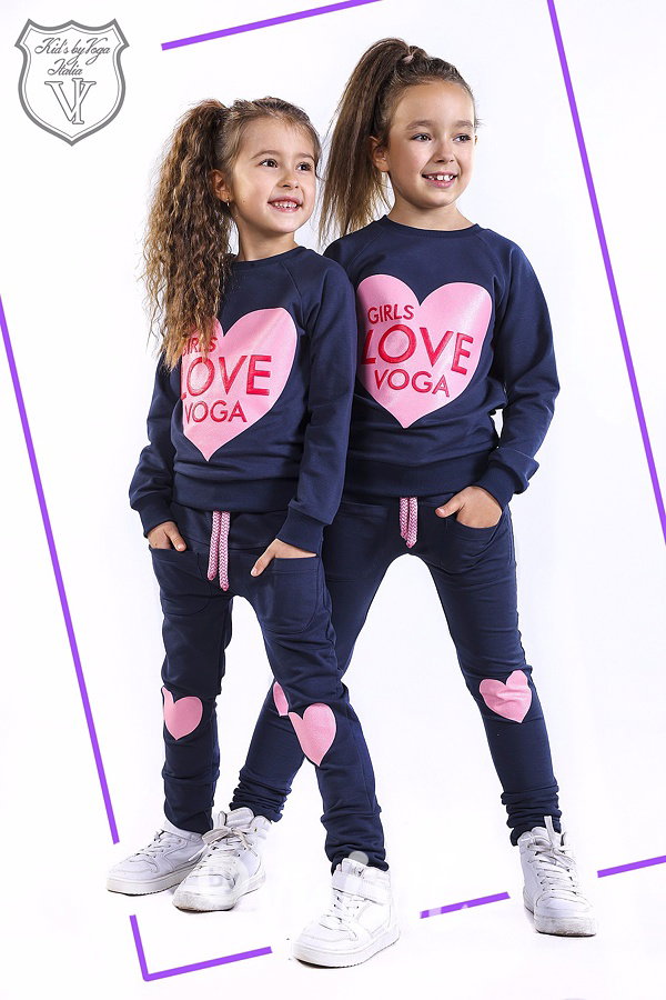 Girls love Voga - dívčí souprava
