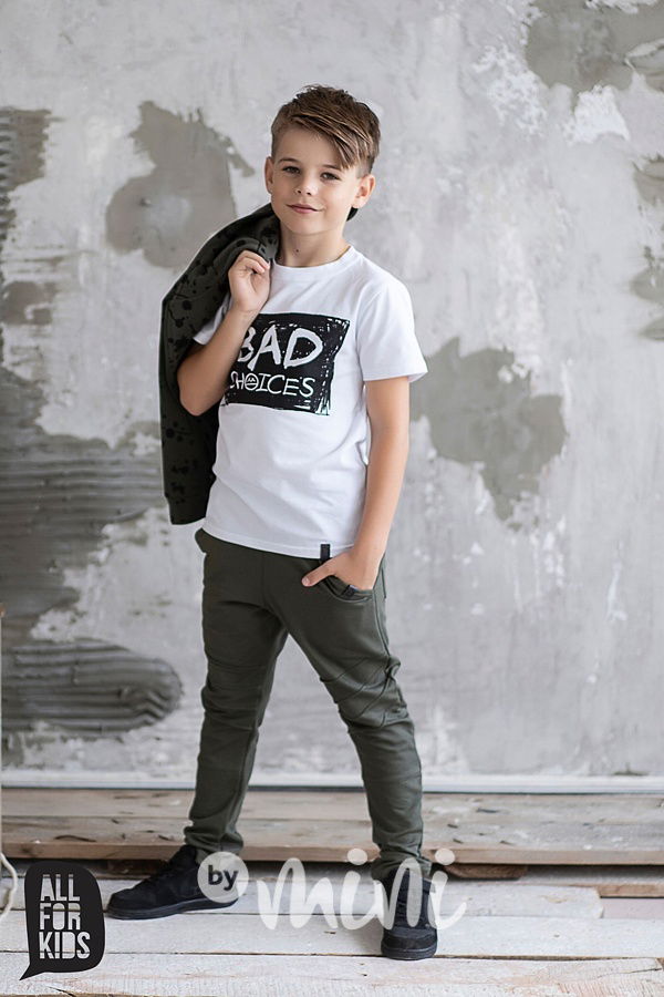 Triko bad choices bílé