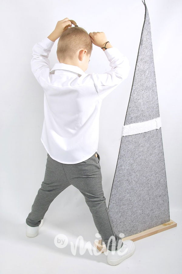 Elegant bavlněná košile bílá