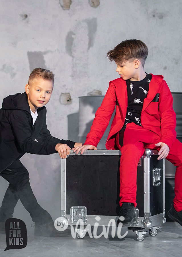 Music 3pcs souprava - červená