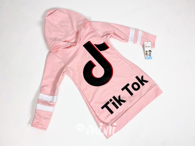 TIK TOK dívčí mikina