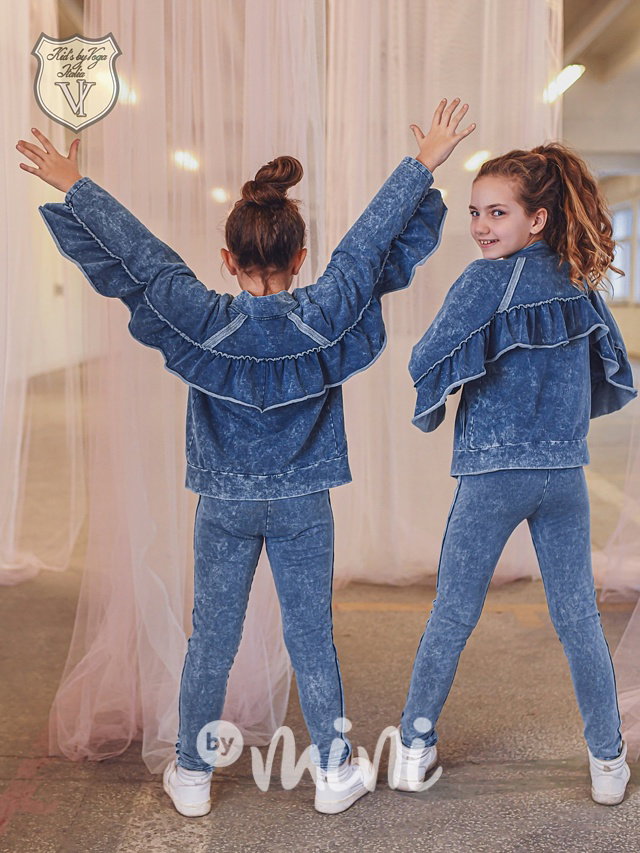 3ks designový denim set *by Voga*