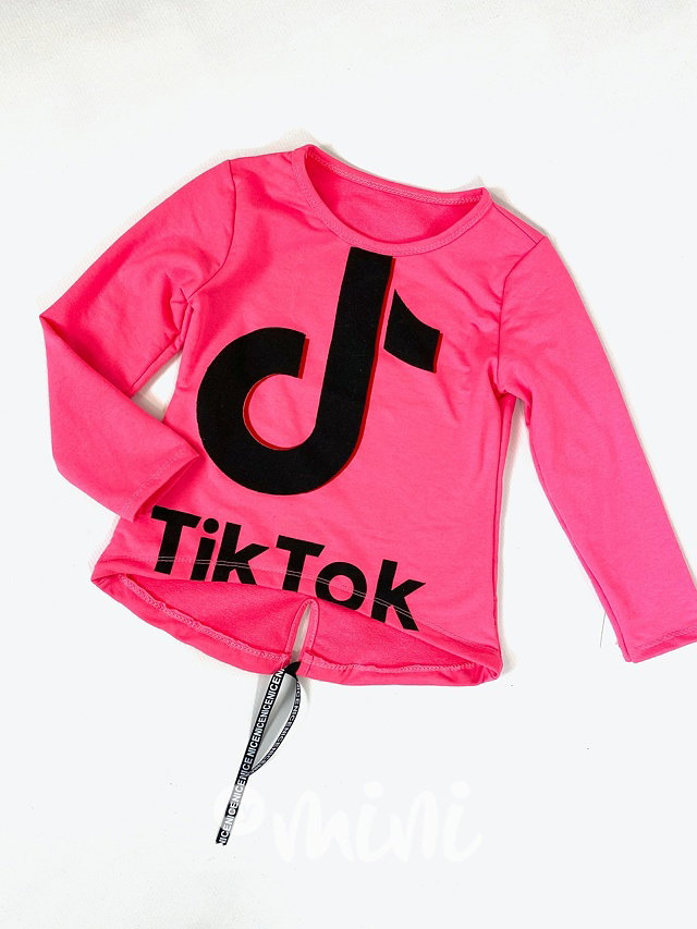 Tik Tok blůzka neon růžová
