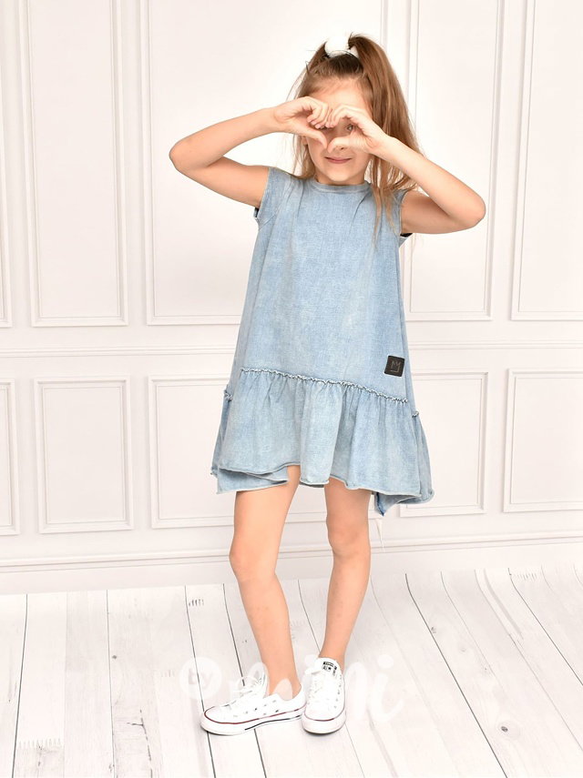 Denim dívčí dress *TOP*