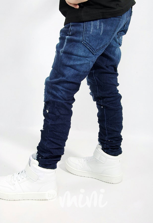 Slim dirty džíny ice blue !TOP!
