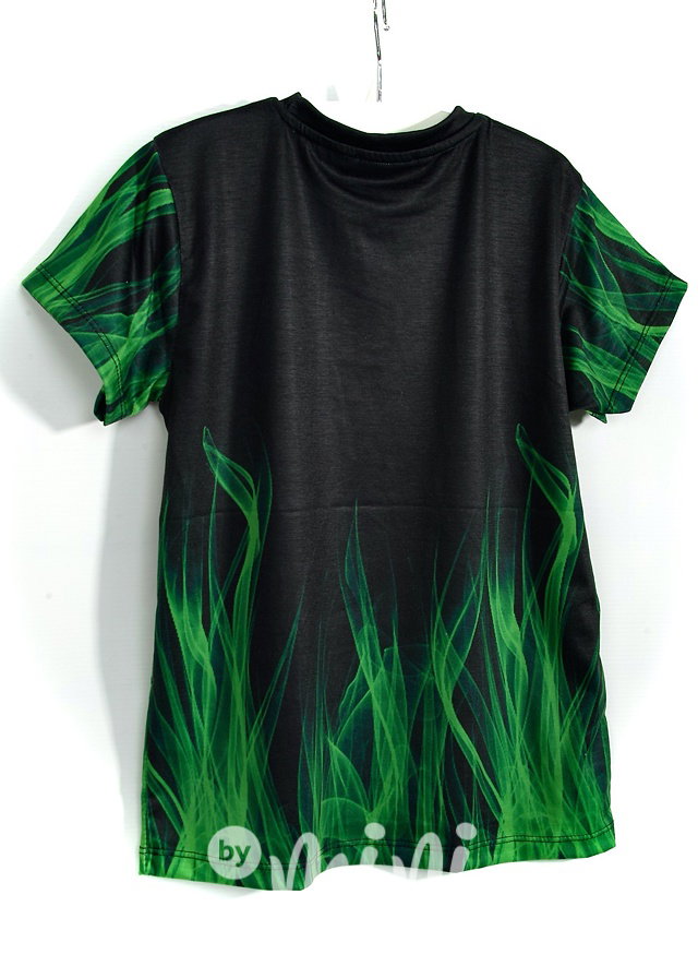 Brawl Stars triko FIRE - green