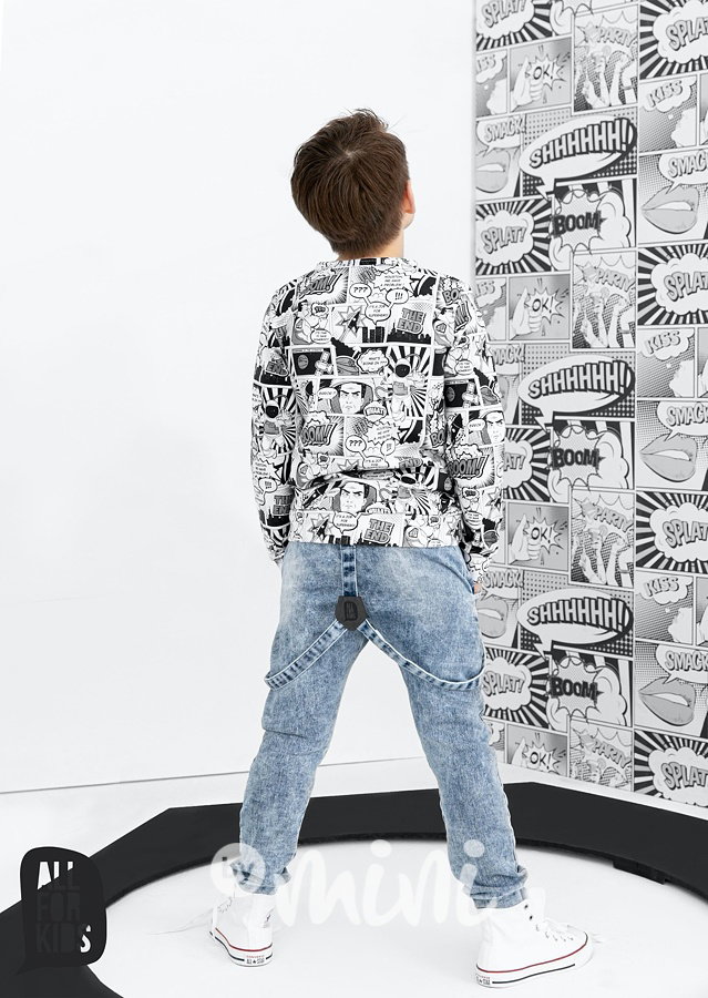 Cotton jeans blue - kšandy