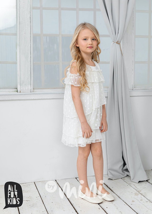 Elegant BOHO šaty - white
