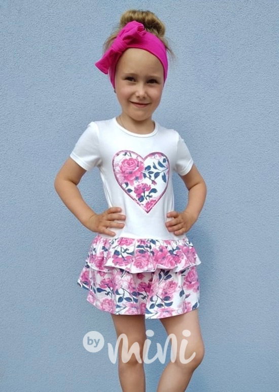 Malinová čelenka s mašlí