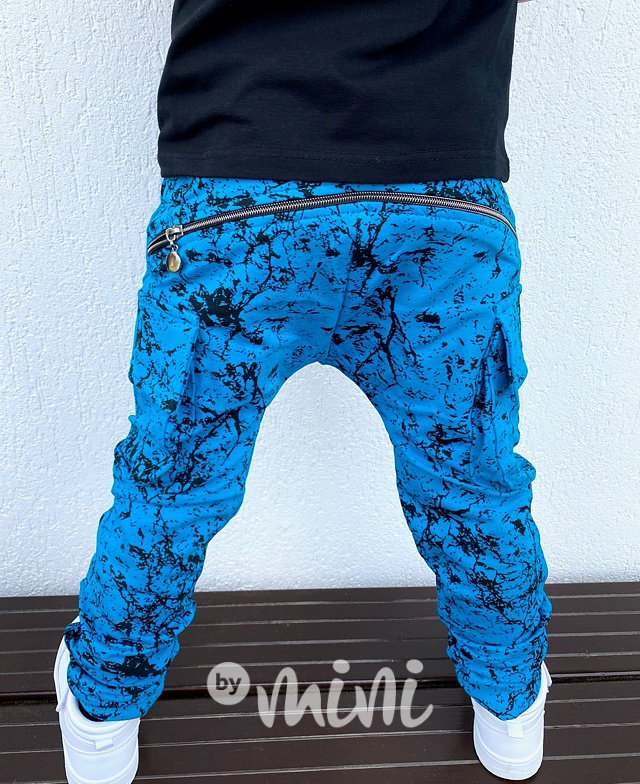 Tyrkys chlapecké baggy kapsáče zip