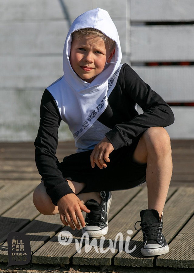 Černé baggy kraťasy AFK