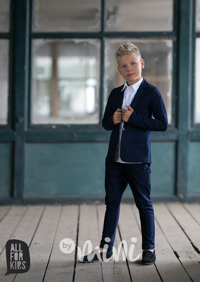 Chlapecké sako - modré